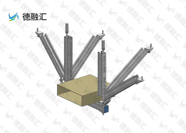 風(fēng)管雙向抗震支吊架
